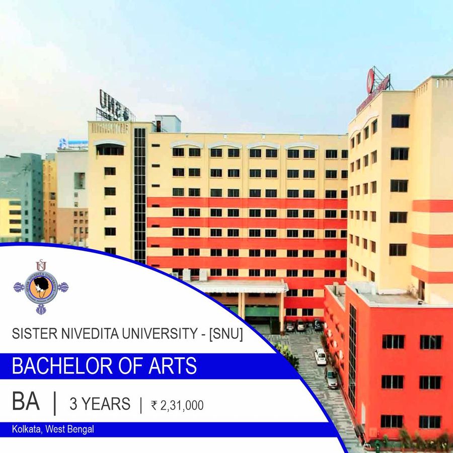 B.A at Sister Nivedita University , Kolkata